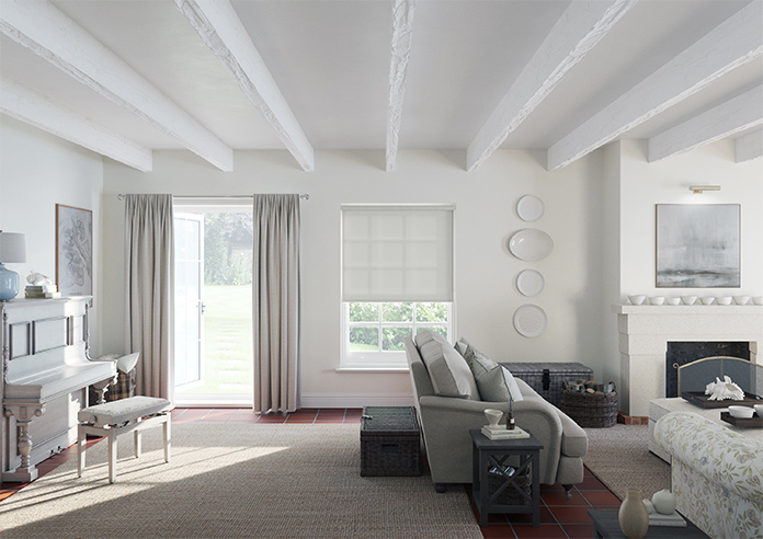 Roma, Cirrus Grey - Twist&Fit Roller Blind - Image 8